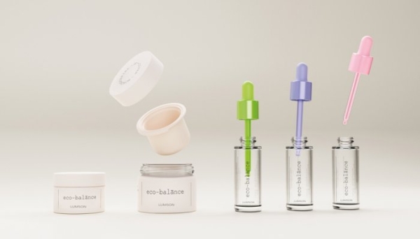 Lumson showcases sustainable luxury beauty packaging, with a touch of fun