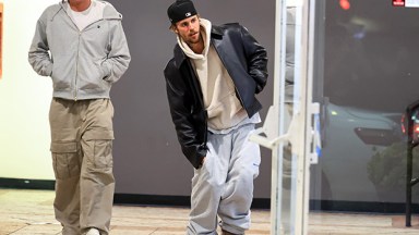 Justin Bieber Wears Expensive Fluffy Slippers & Two Pairs of Sweatpants for Sushi…