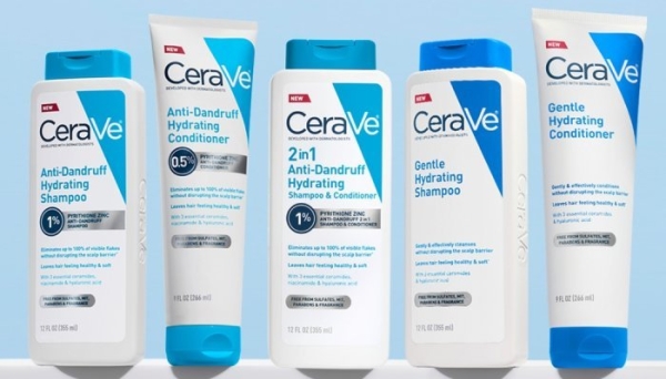 CeraVe makes first foray into haircare with antidandruff and hydrating ranges