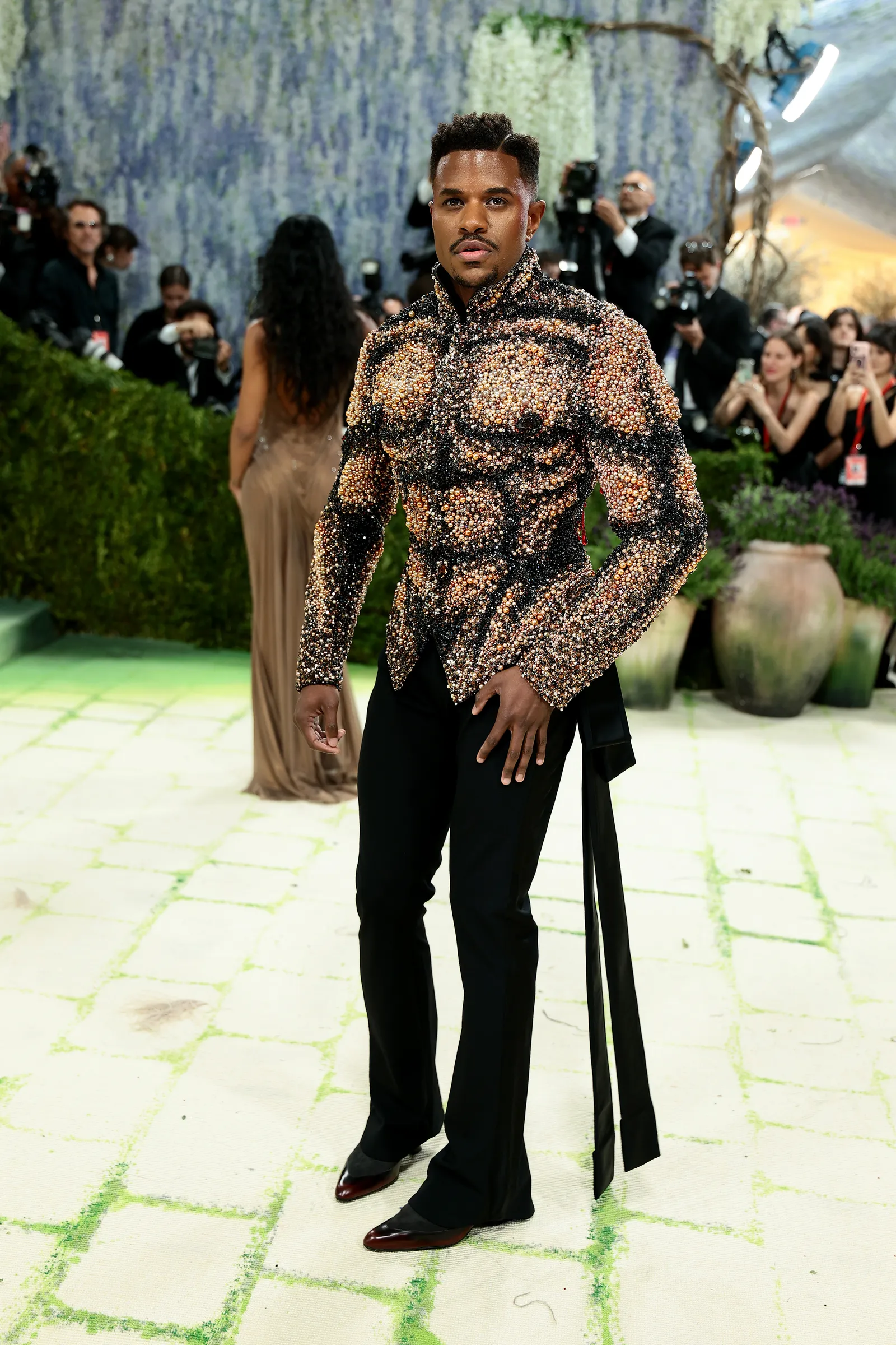 Jeremy Pope's Met Gala Look: A Masterclass in Archival Vivienne Westwood 12