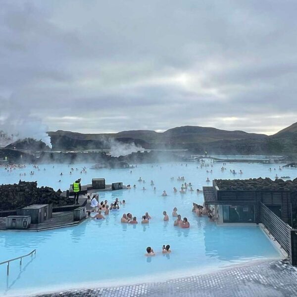 Azure Iceland: Where Aurora Dances Above Geothermal Serenity