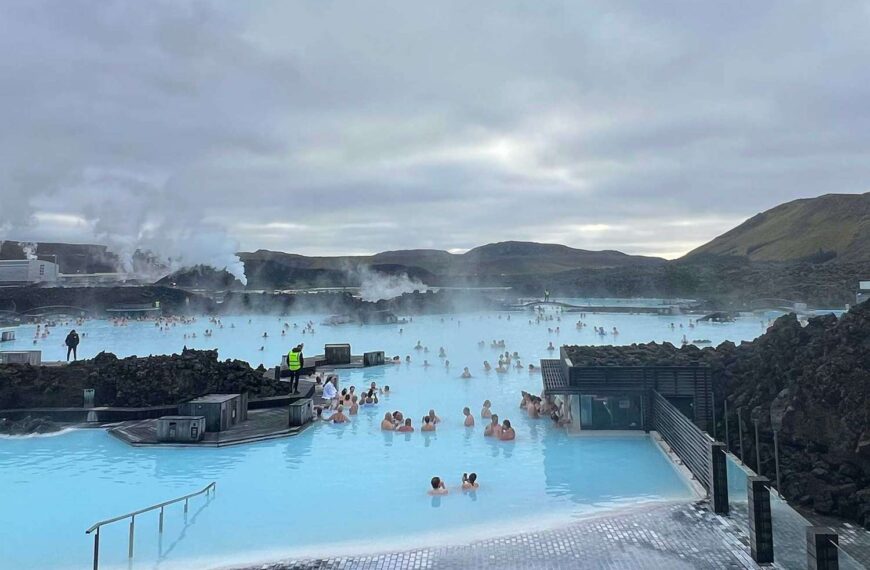 Azure Iceland: Where Aurora Dances Above Geothermal Serenity