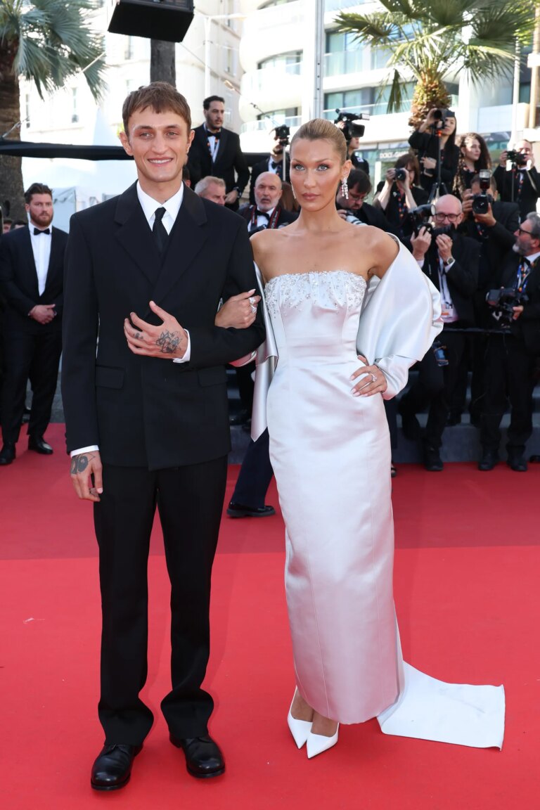 Bella Hadid Captivates Cannes with Brother Anwar by Her Side 5