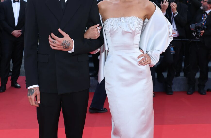 Bella Hadid Captivates Cannes with Brother Anwar by Her Side