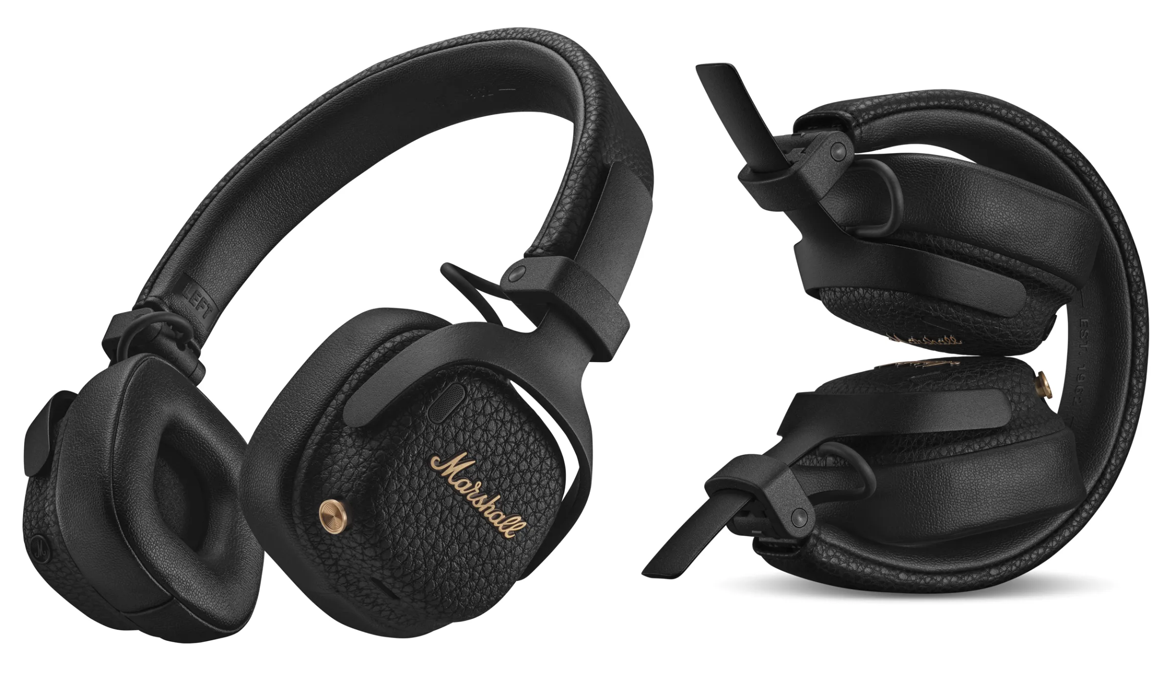 Marshall Reintroduces Active Noise Cancellation to Compact On-Ear Wireless Headphones 4