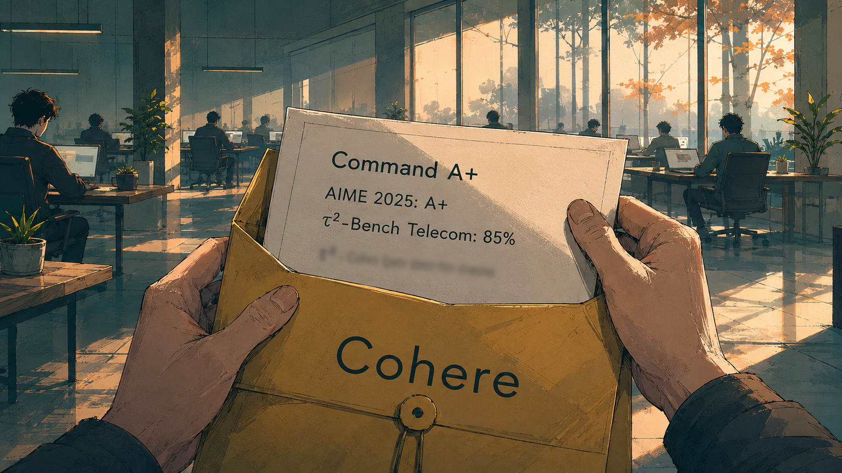 Cohere's Command A+ Open Model: Lossless Quantization & Native Citations 3