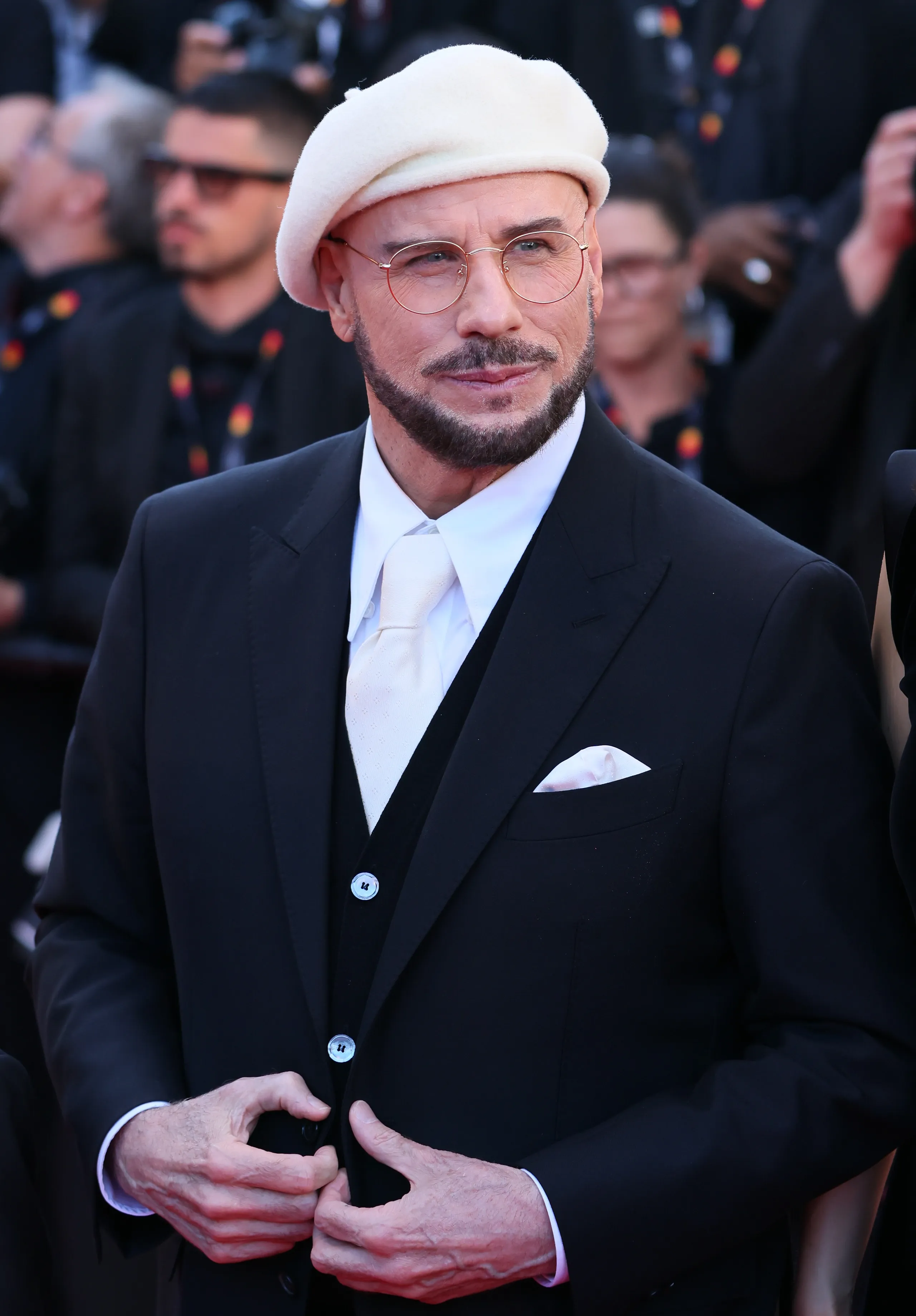 Cannes: Travolta's Bold Beret Statement 6