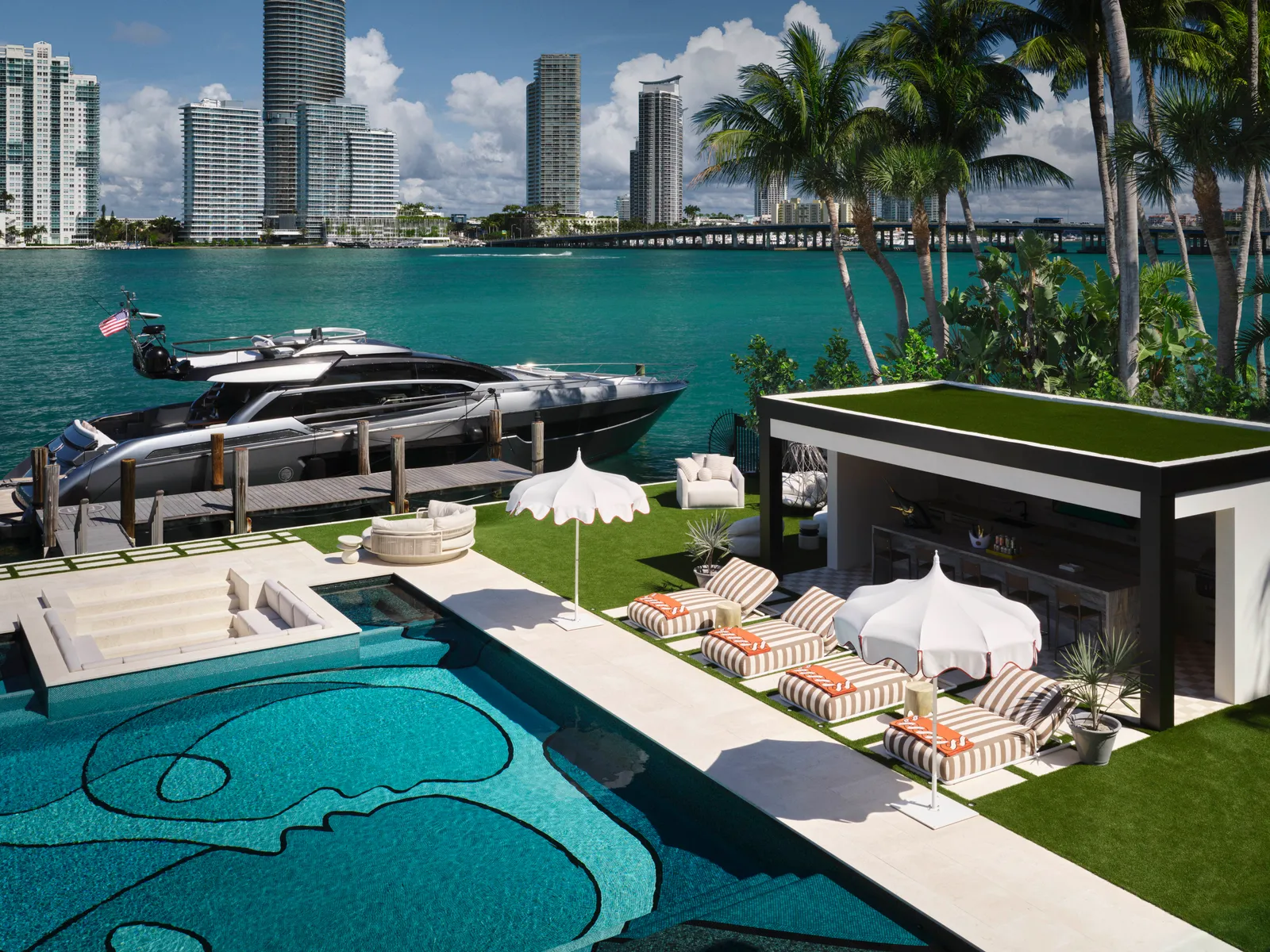 Marble Majesty: Rick Ross's Miami Estate, A Testament to Opulent Design 24