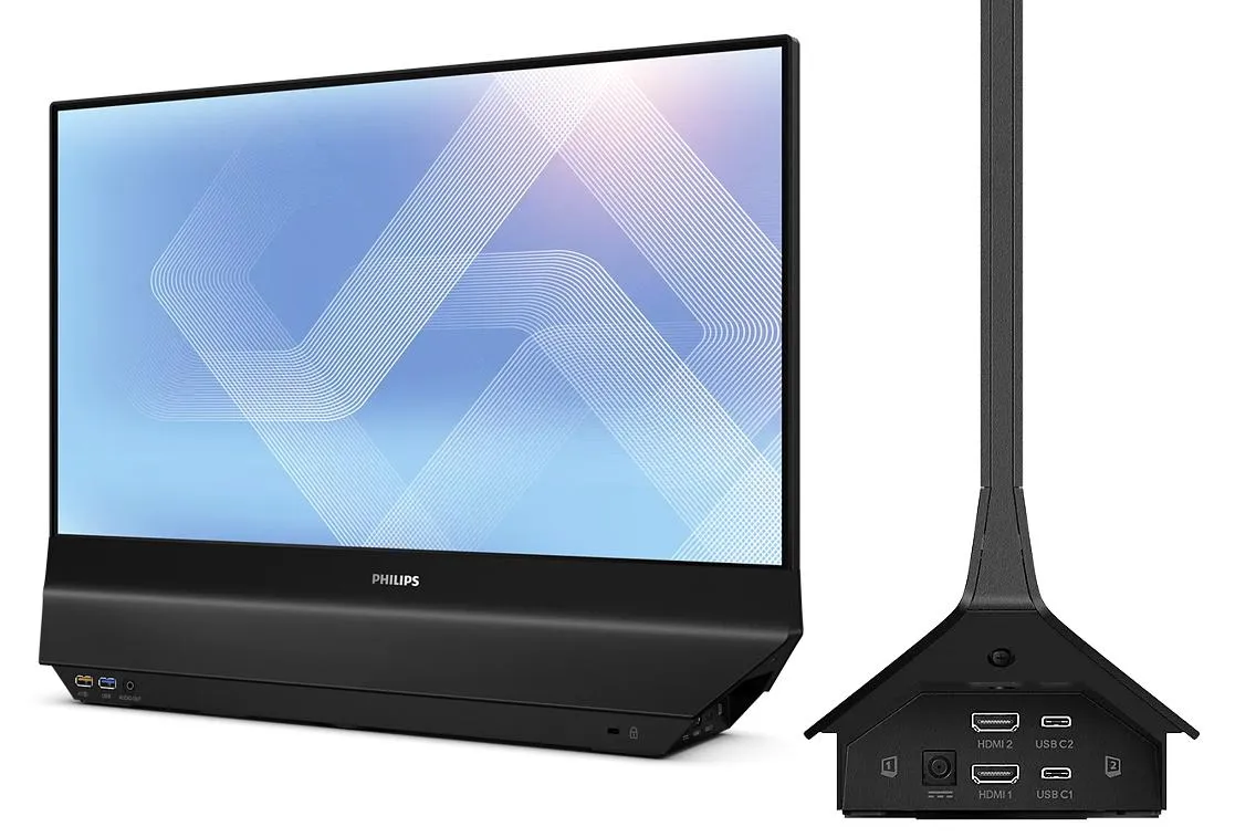 Dual-Sided Brilliance: Philips Redefines Visual Display Technology 4
