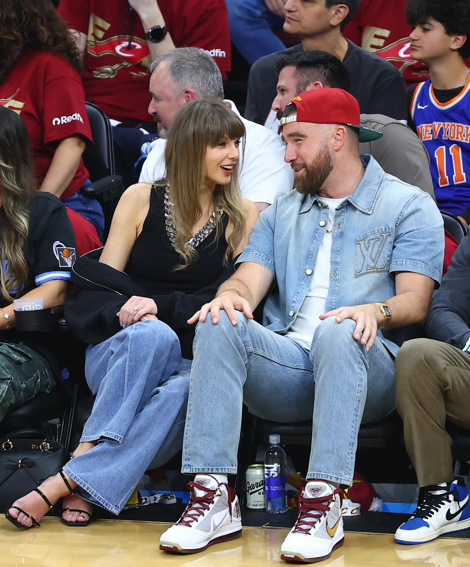 Kelce Dons LeBron's Legacy in Cleveland Courtside Comeback 5 Kelce Dons LeBron's Legacy in Cleveland Courtside Comeback 5