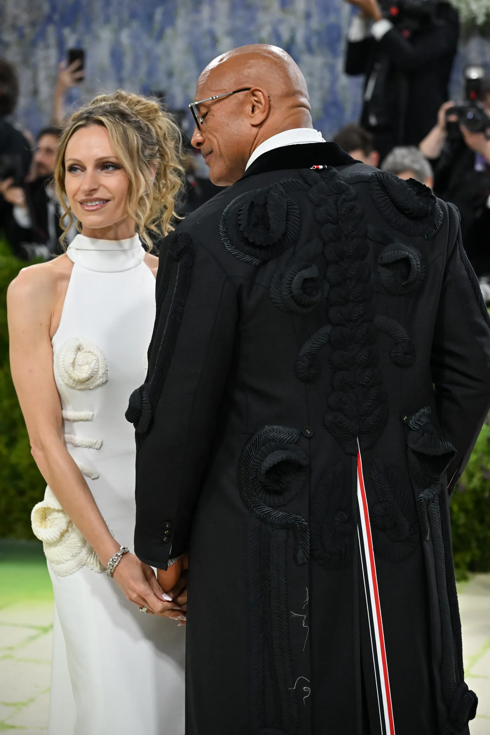 The Rock Owns His Debut: Thom Browne Skirt Makes a Statement 8