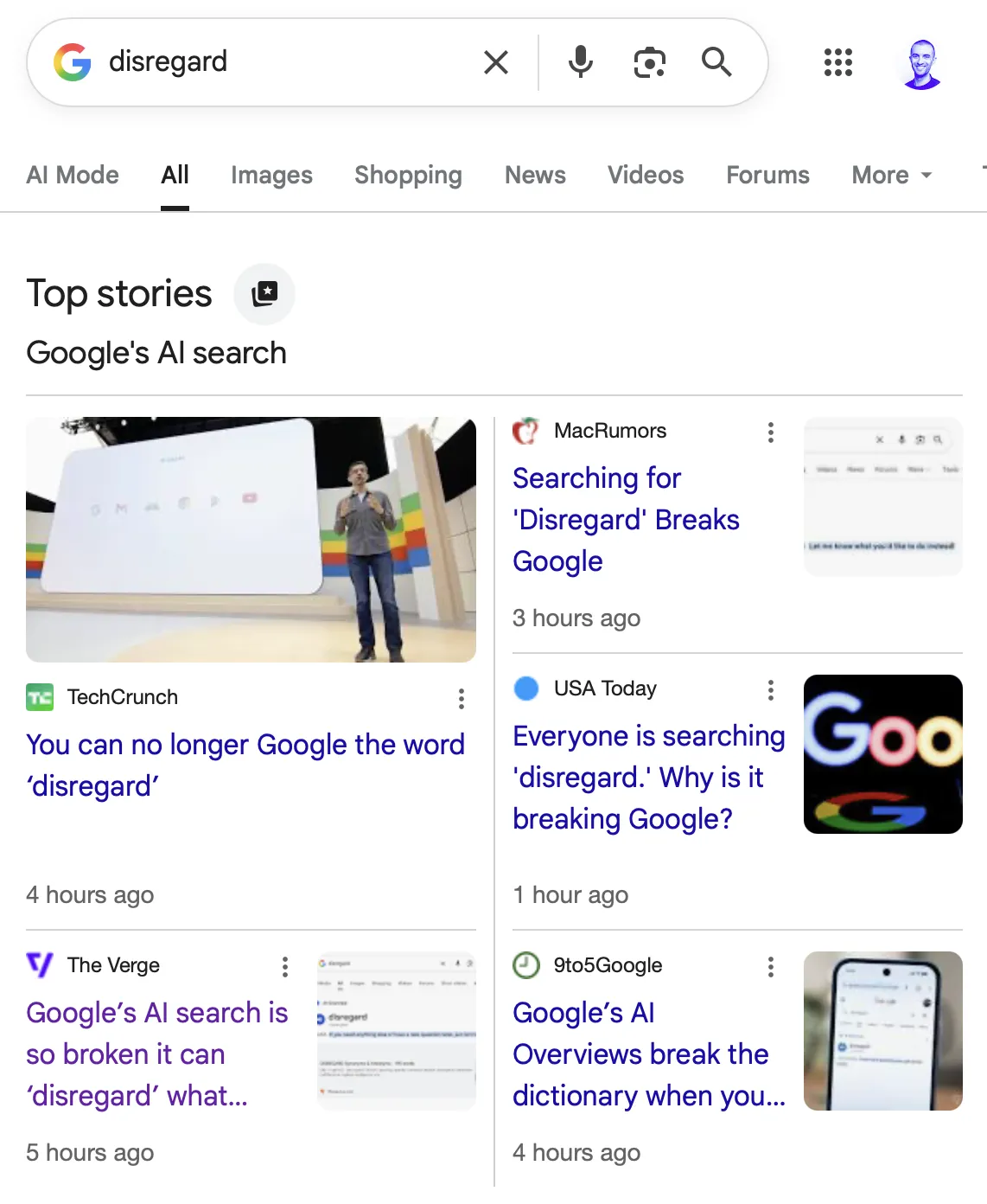 Google's AI Search: The Peril of Irrelevant Results 5