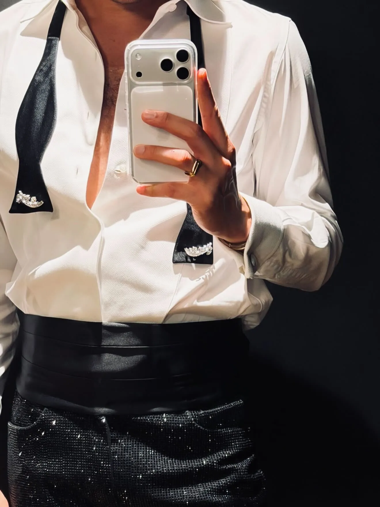 How 15 GQ Editors Mastered Fashion Week's Biggest Night 25