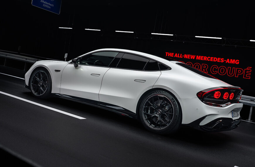 Electrified Mastery: The New AMG GT Super Sedan Redefines Performance