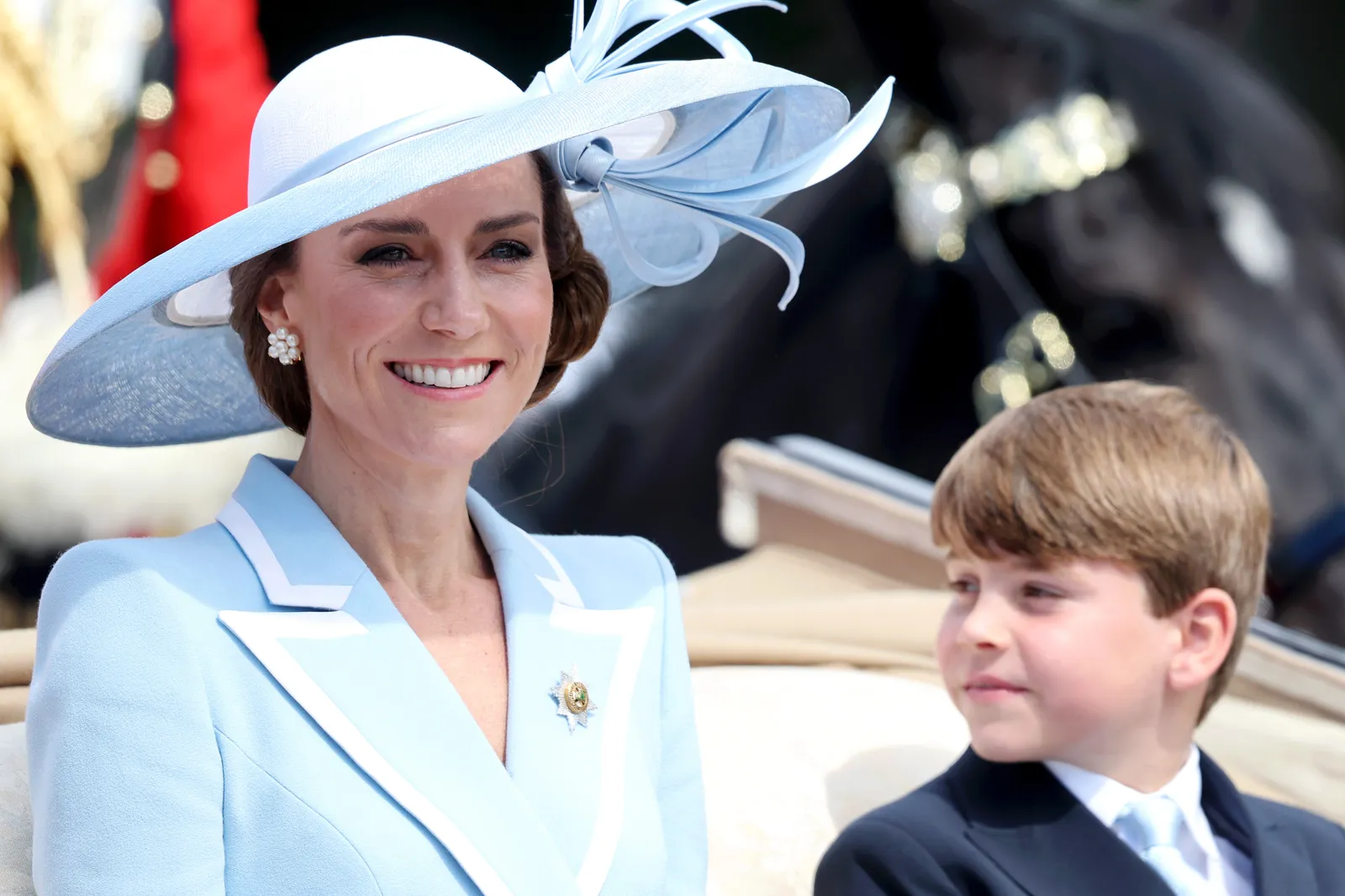 Royal Trio Charms in Coordinated Ensembles at Trooping the Colour 9 Royal Trio Charms in Coordinated Ensembles at Trooping the Colour 9