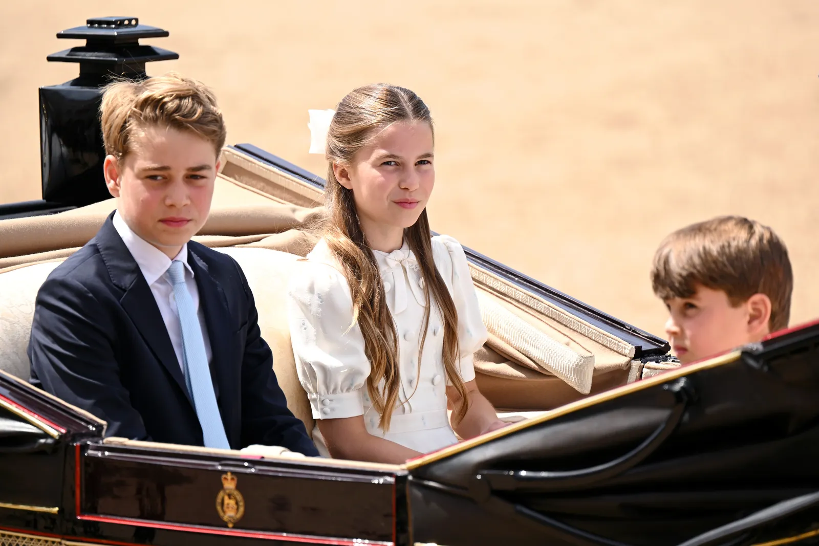 Royal Trio Charms in Coordinated Ensembles at Trooping the Colour 10 Royal Trio Charms in Coordinated Ensembles at Trooping the Colour 10