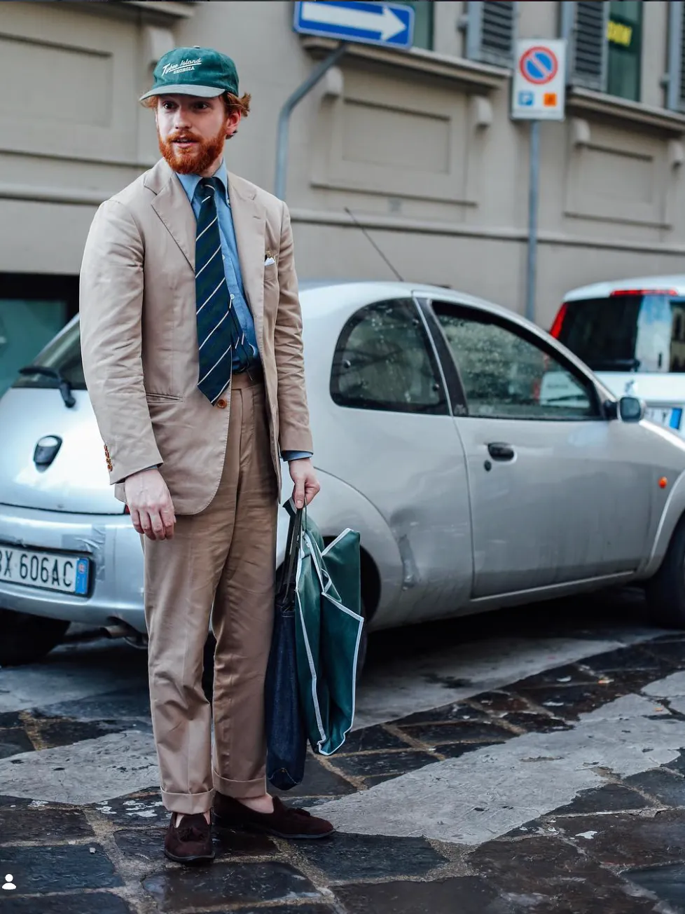 The Khaki Wedding Suit: A Modern Man's Unconventional Choice 8