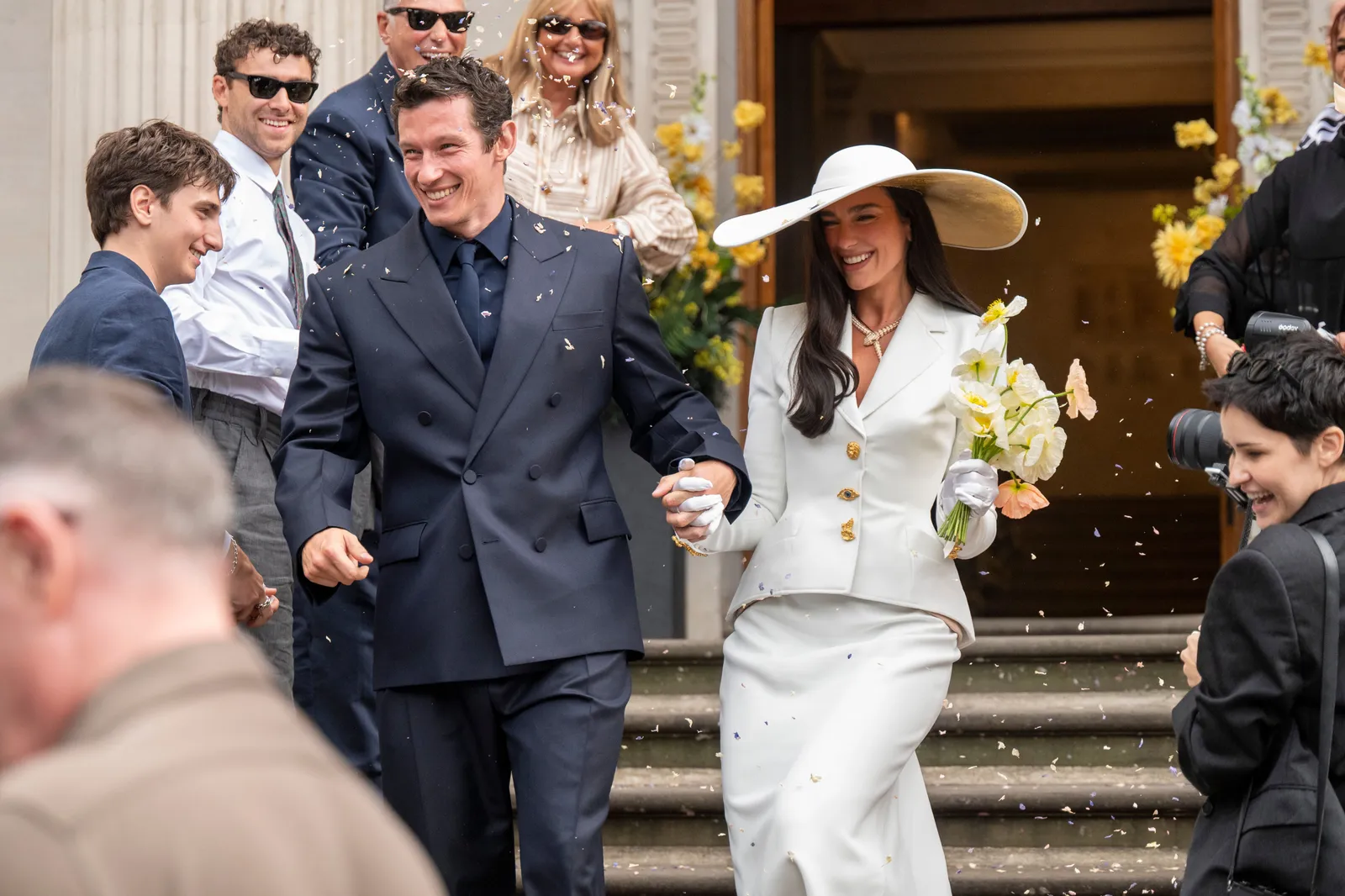 Callum Turner's Unconventional Nuptials: A Masterclass in Modern Groom Style 7