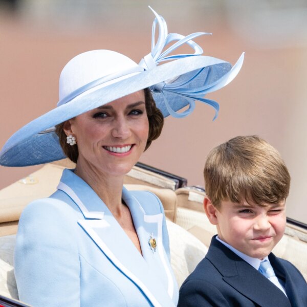 Royal Trio Charms in Coordinated Ensembles at Trooping the Colour