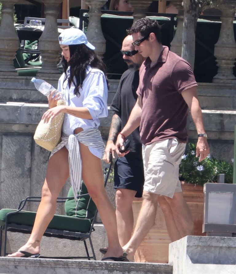 A Glamorous Italian Sojourn: Dua Lipa and Callum Turner Arrive for Their Wedding Celebrations 40