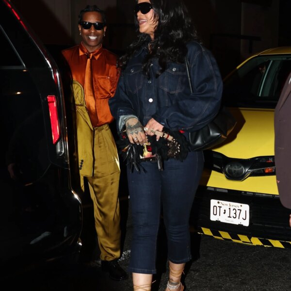 Business Style news 82 Rihanna and A$AP Rocky: A Court-Side Symphony of Style