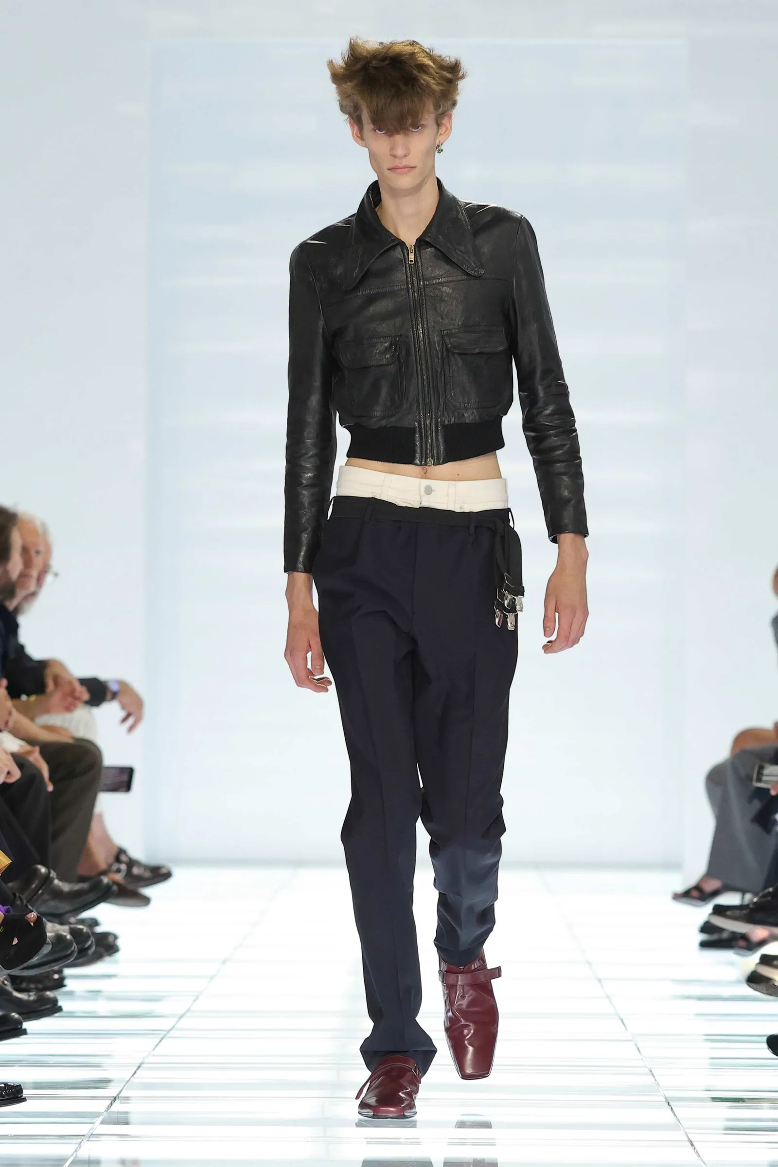 Prada Declares Victory: The Skinny Fit is Back. 12 Prada Declares Victory: The Skinny Fit is Back. 12