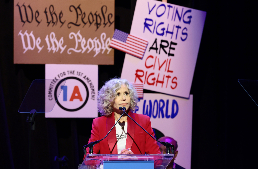 Fonda Excoriates Free Speech Erosion Amidst Capitol Hill Power Plays