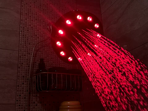 Unlock Peak Performance: My Expert Review of the Red Light Therapy Showerhead 6
