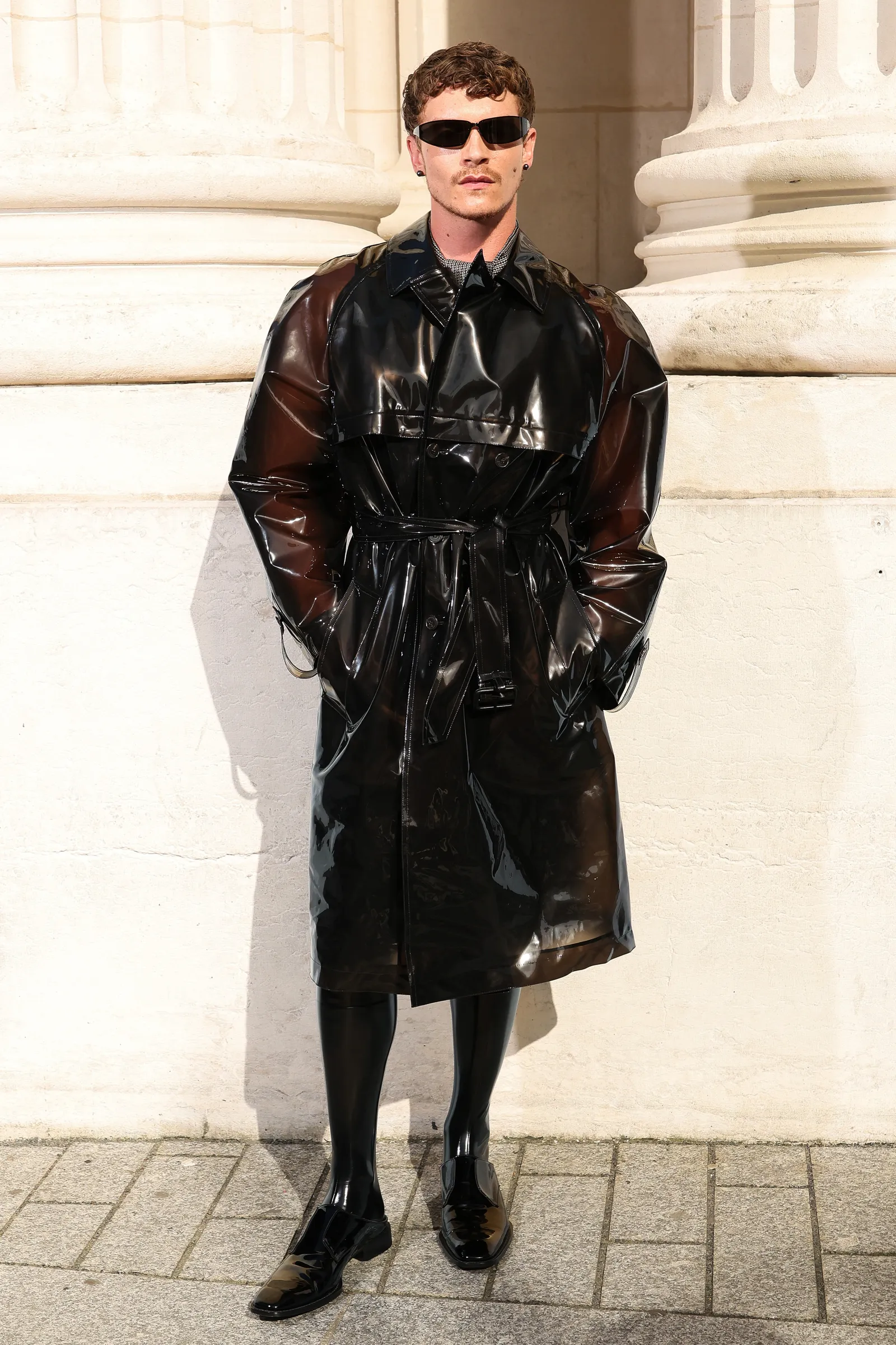 Connor Storrie Conquers Paris in an Impeccable Tonal Ensemble 6