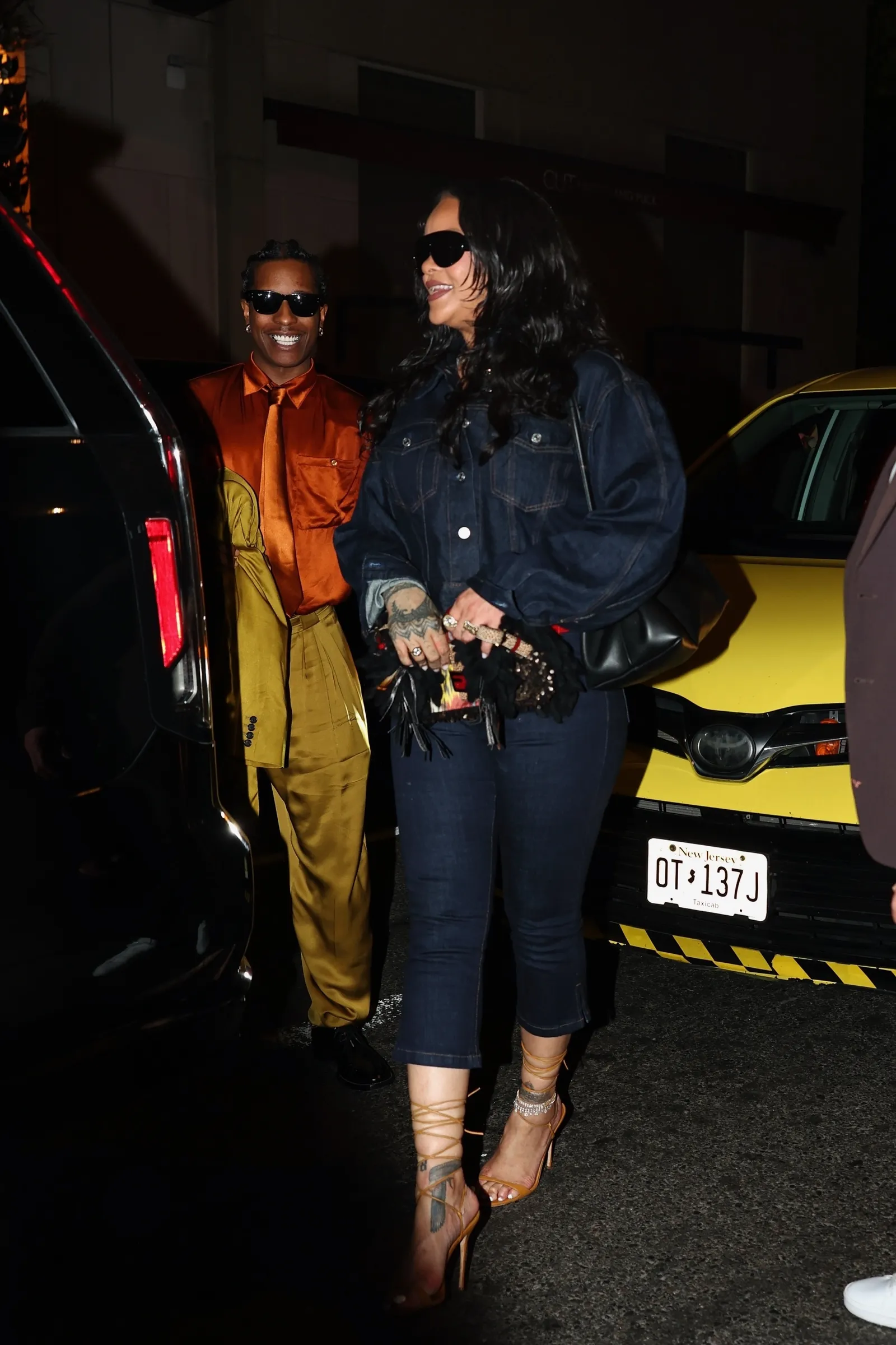Rihanna and A$AP Rocky: A Court-Side Symphony of Style 5