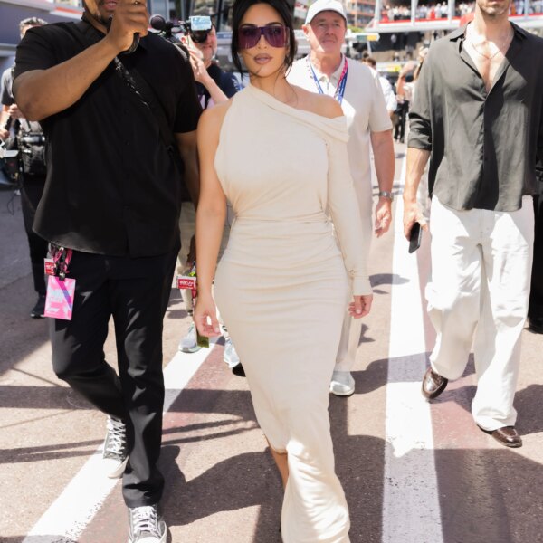 Business Style news 97 Monaco Chic: Kim Kardashian Radiates Glamour in Support of Lewis Hamilton
