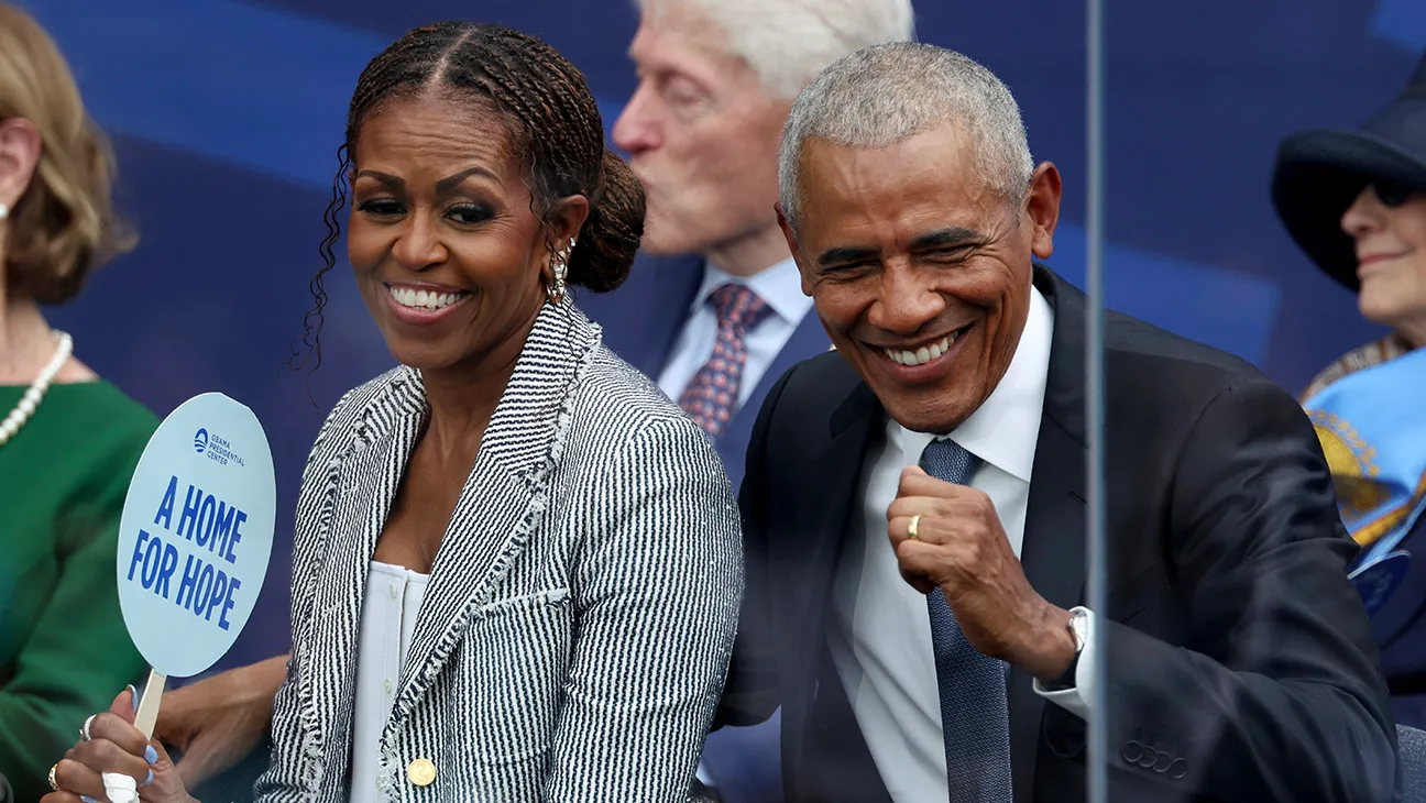 Rocking the Obamas: Global Icons Elevate Chicago's New Power Center 8