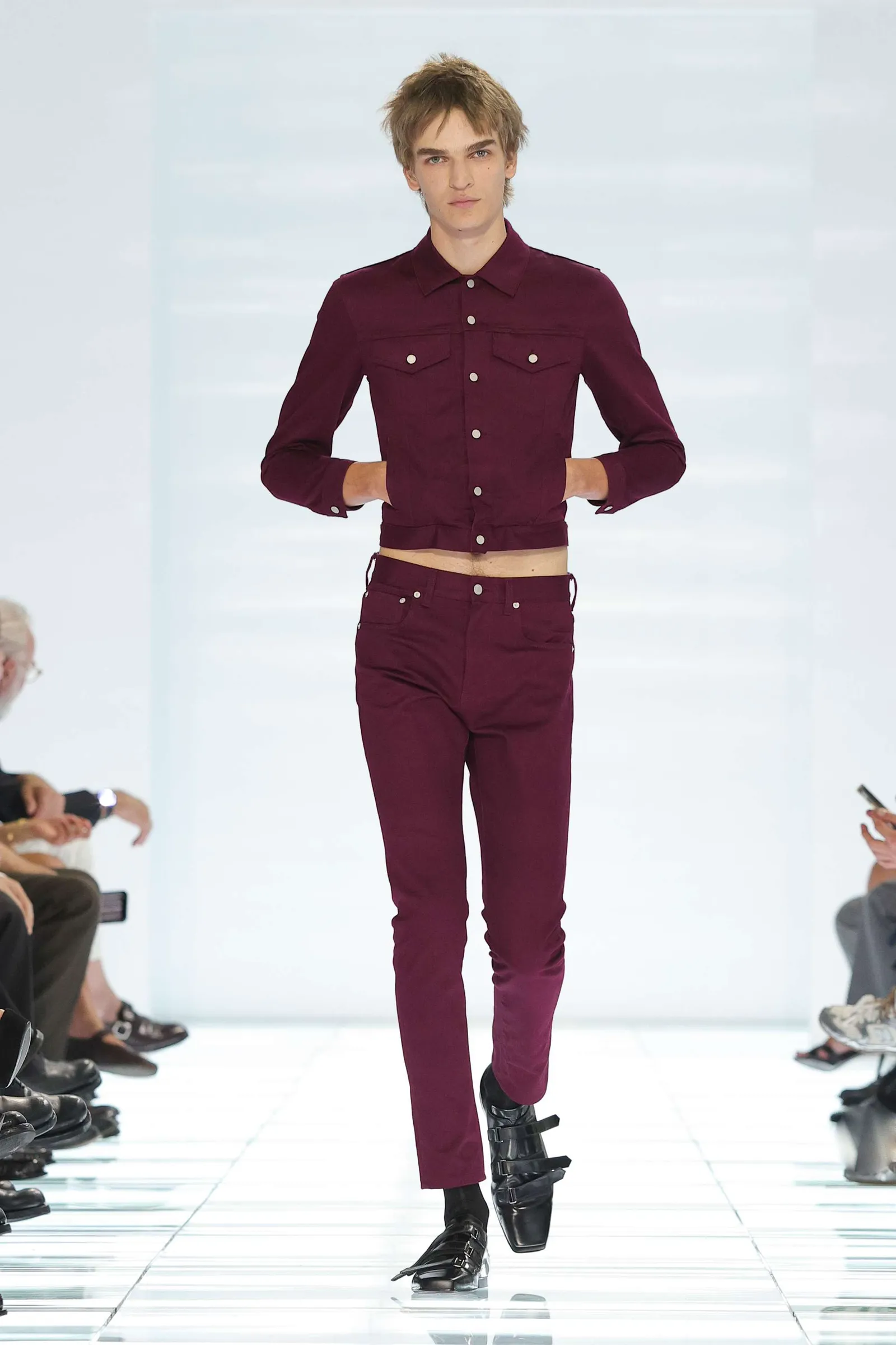 Prada Declares Victory: The Skinny Fit is Back. 9 Prada Declares Victory: The Skinny Fit is Back. 9