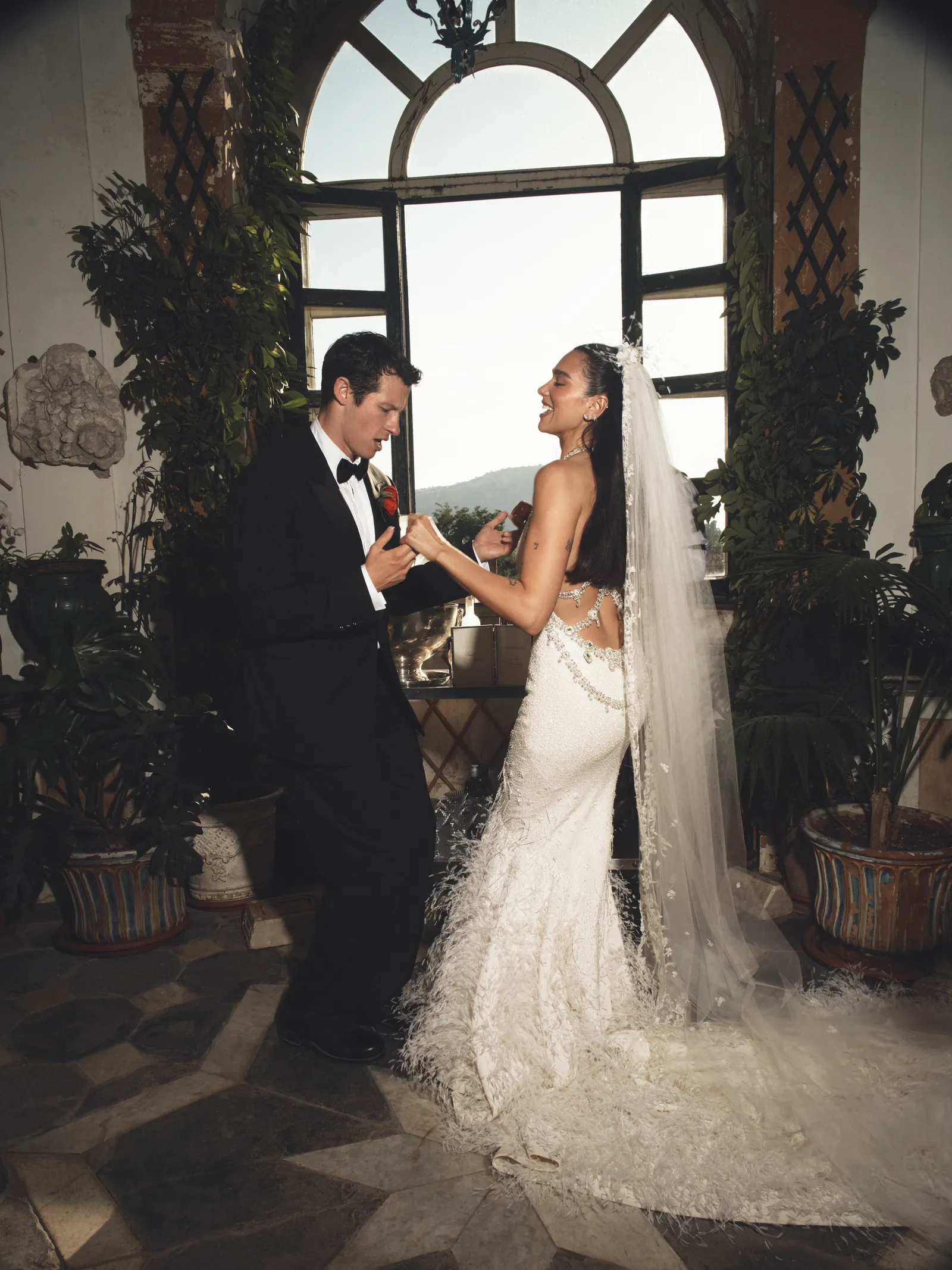Dua Lipa's Sicilian Nuptials: A Chanel Haute Couture Revelation 18