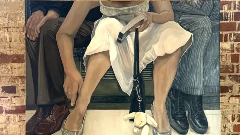 The Unsettling Canvas: Manspreading as Domestic Tableau in Norfolk's Art Scene 5 The Unsettling Canvas: Manspreading as Domestic Tableau in Norfolk's Art Scene 5
