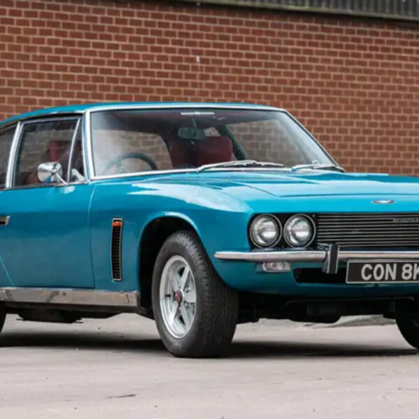 The Drummer’s Legend: Bonham’s Iconic Jensen Interceptor Captured.